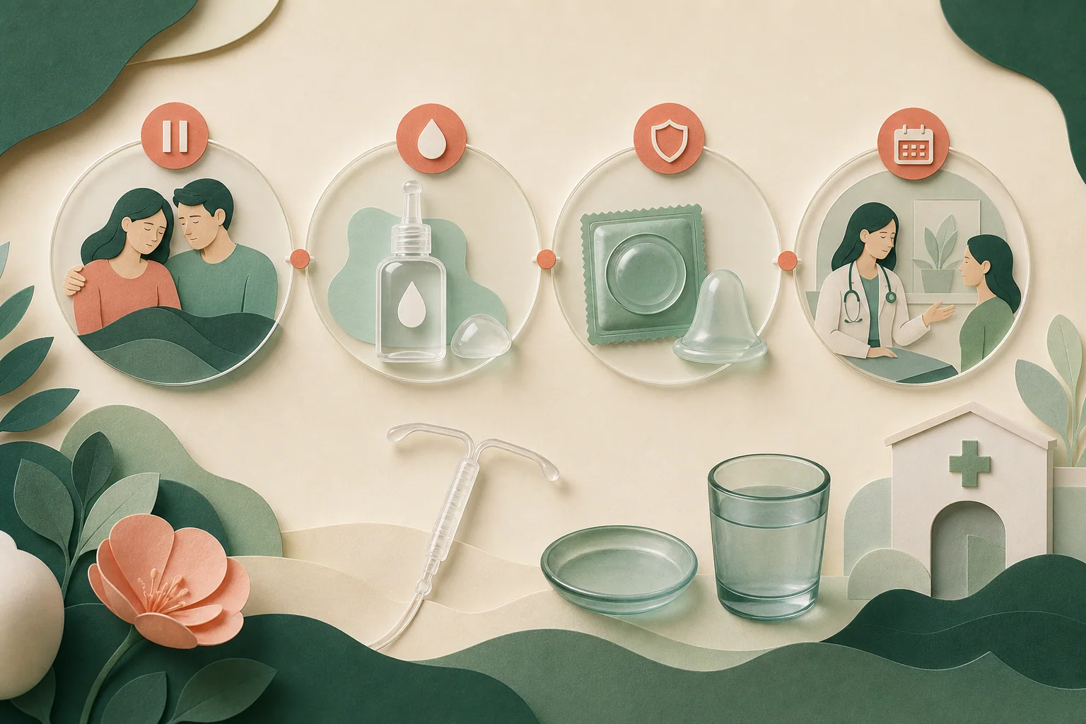 Dừng quan hệ dùng bao và đặt lịch kiểm tra vòng